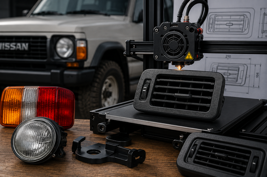 Impresión 3D para recambios de automoción: cómo funciona y por qué cambia las reglas del juego