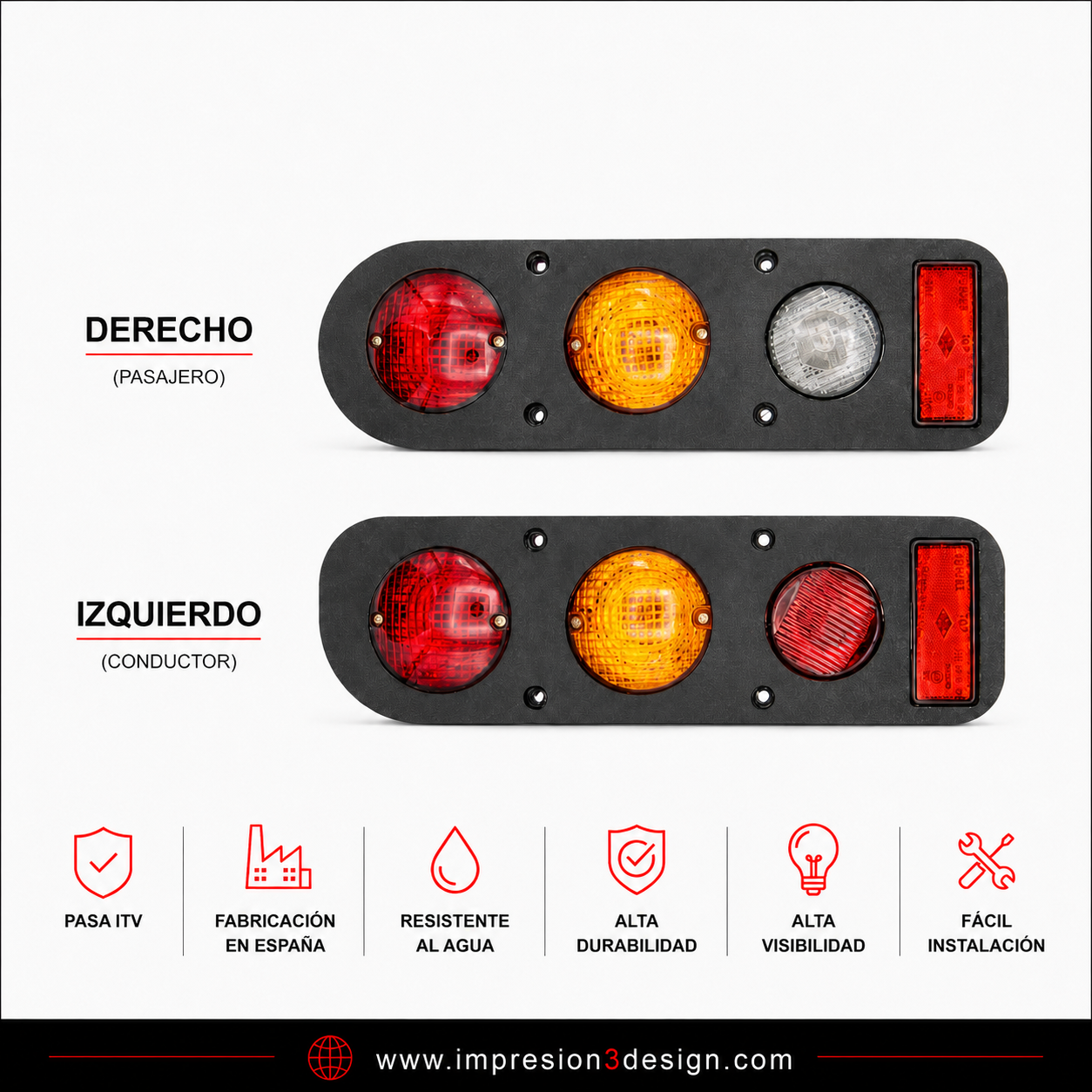 Piloto Trasero Nissan Terrano II – Encaje Perfecto + Apto ITV